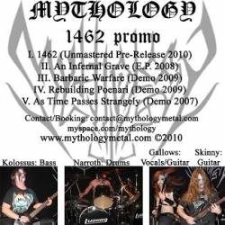 Mythology (USA) : 1462 Promo Mythology (USA) : 1462 Promo